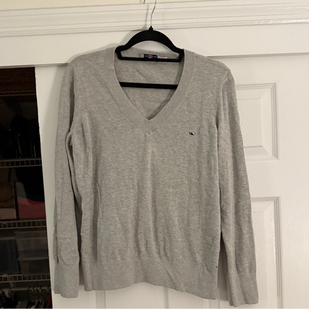 Vineyard Vines Light Gray Sweater